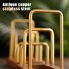 Kitchen Chopping Board Rack with Wood Base Multi Layer Design Stable Pot Lid Holder Baking Pan Storage Organizer