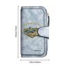 Vintage Nature Theme Long Wallet Multi Card Holder Fashion Portable Purse 