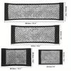 Car Back Rear Trunk Bag Organizer Mesh Net Auto Seat Back Storage Bag Pocket Universal Car Stowing Tidying Elastic String Net