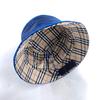 Unisex LED Világítós Hímzett Bucket Kalap Logóval és Egyszínű Lapos Tetővel
