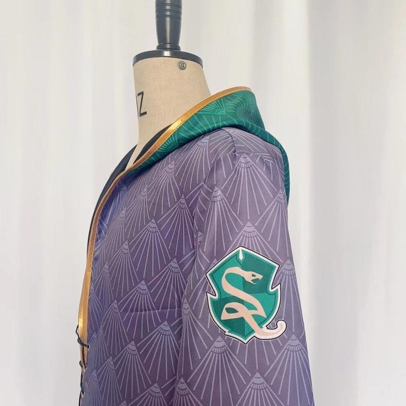 Game Magic Academy Legacy Cosplay Costume House Fanatic School Robe Wizard Witch Outfits Roleplay Fantasia Halloween Fancy Dress