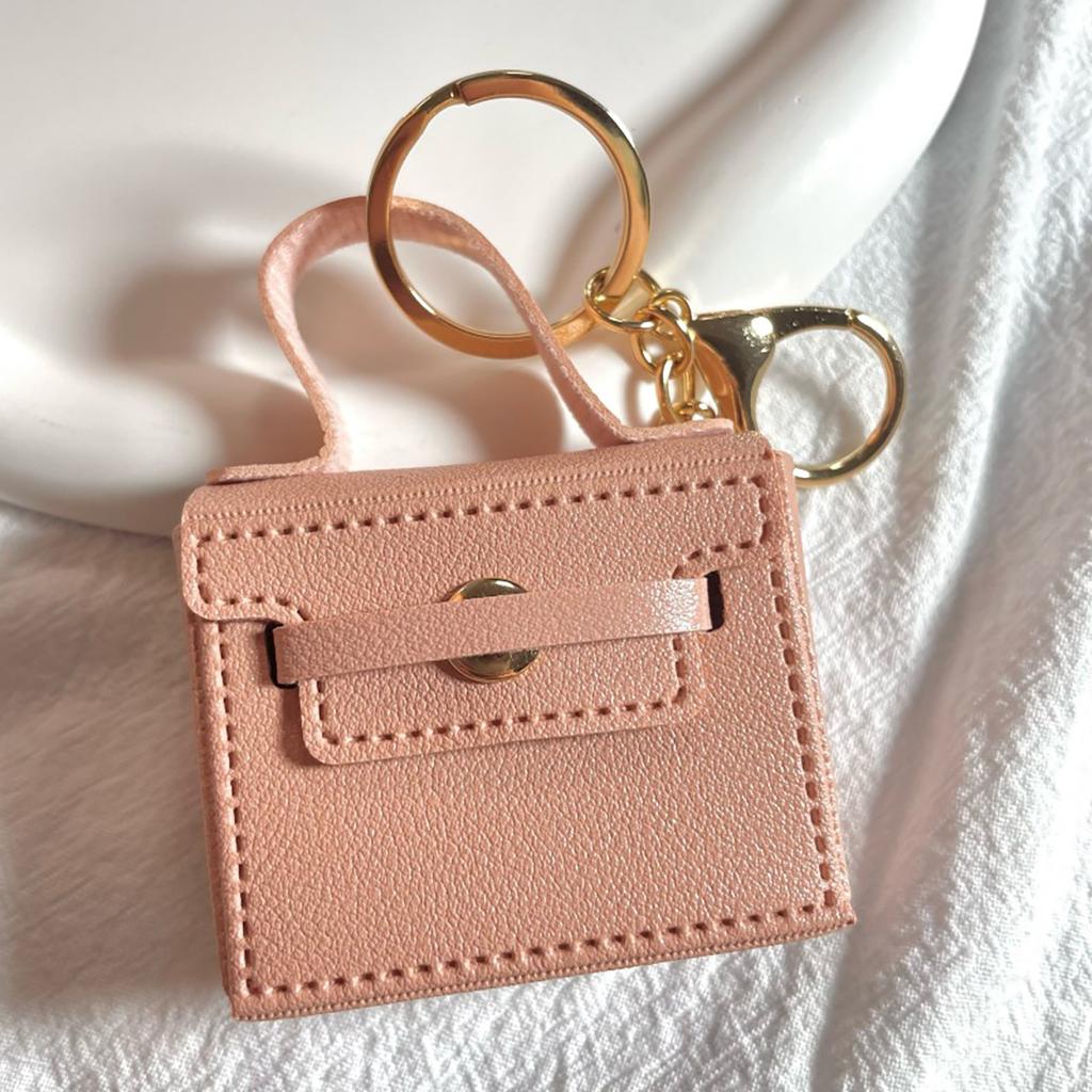 Mini Keychain Nette Candy Farbe Kleine Quadratische Tasche Anhänger Kreative Kawaii Auto Dekoration Tasche Zubehör Großhandel