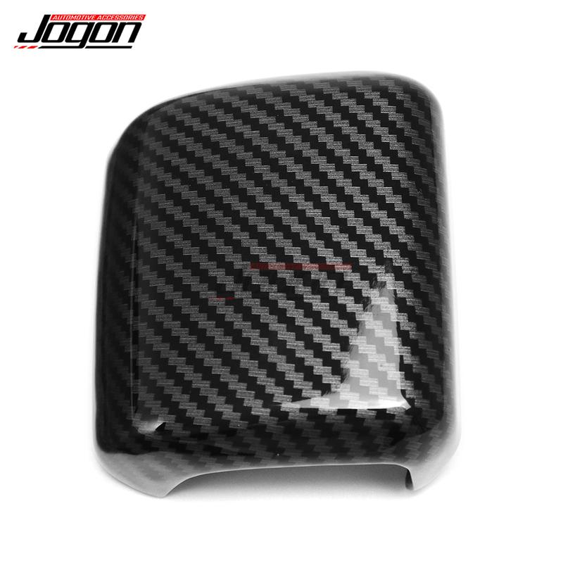 Carbon Look For Toyota Tacoma 2024 Plastic Car Interior Center Gear Shift Head Knob Panel Cover Sticker Trim Accessories