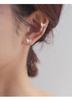 S999 Sterling Silver Butterfly Stud Earrings - Women's Simple, Stylish Design with High-End Feel, Comfort, and Care.