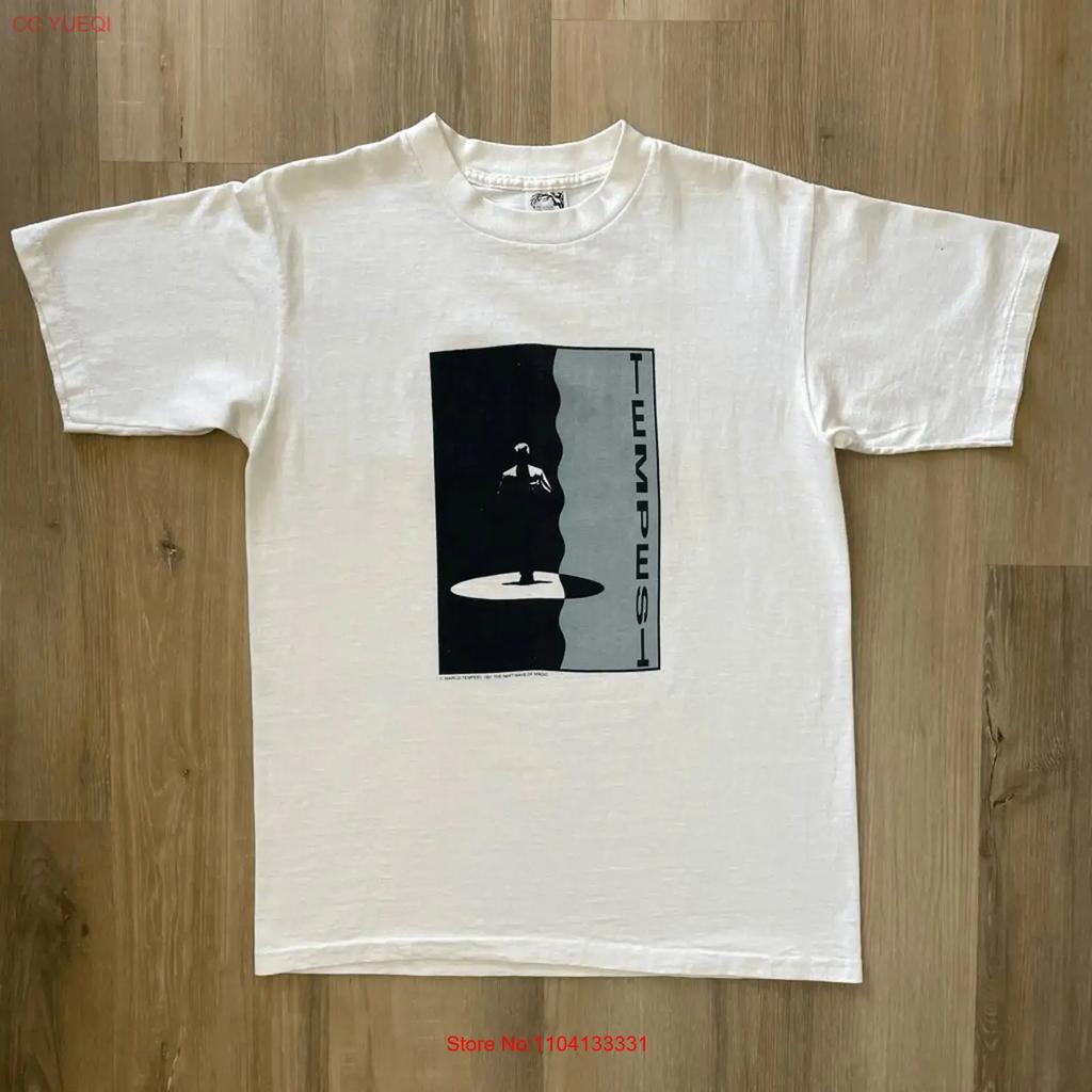 Vintage 1991 Marco Tempest The Next Wave Of Magic White T Shirt Unisex S L Usa Vintage Washed Top For Everyday Wear Streetwear