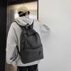 Korean Style Teens Schoolbag Large Capacity Travel Bag Simple Shoulder Bag  Boys Girls