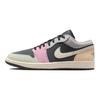 Air Jordan 1 Low SE Black Pastels Men Sneakers Multi-Color Anthracite Muslin IB7109-004