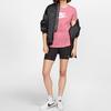 Nike Sportswear Essential Classic Logo Crew Neck Short Sleeve T-Shirt Women T-Shirts Dark-Pink BV6170-614