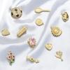 4Pcs/lot,Sports Charms Rugby/Football/Flowers/Celebration Series Pendants DIY Jewelry Accessories:VD1533–VD1544