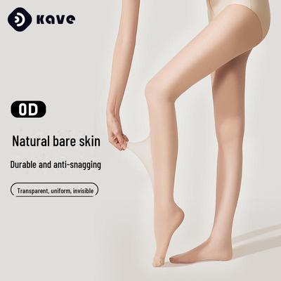 Ciorapi subțiri de culoarea pielii pentru femei - anti-agățare, fără cădere în zona inghinală, nuanță sexy a pielii, primăvară/vară