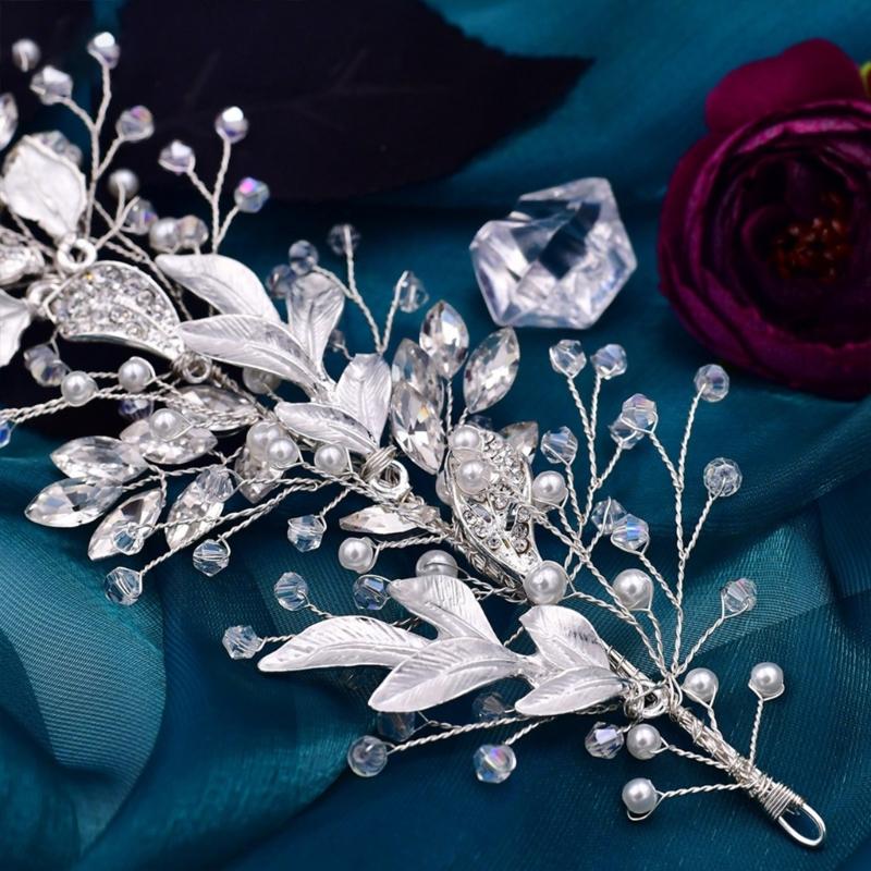 Luxurious Bridal Wedding Headwear Girls Headbands Fashionable Bridal Hairband for Wedding Elegances