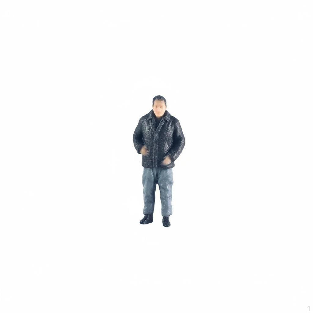 1/64 Scale Resin Figure Nostalgic Design 1:64 People Bright Colors HandPainted