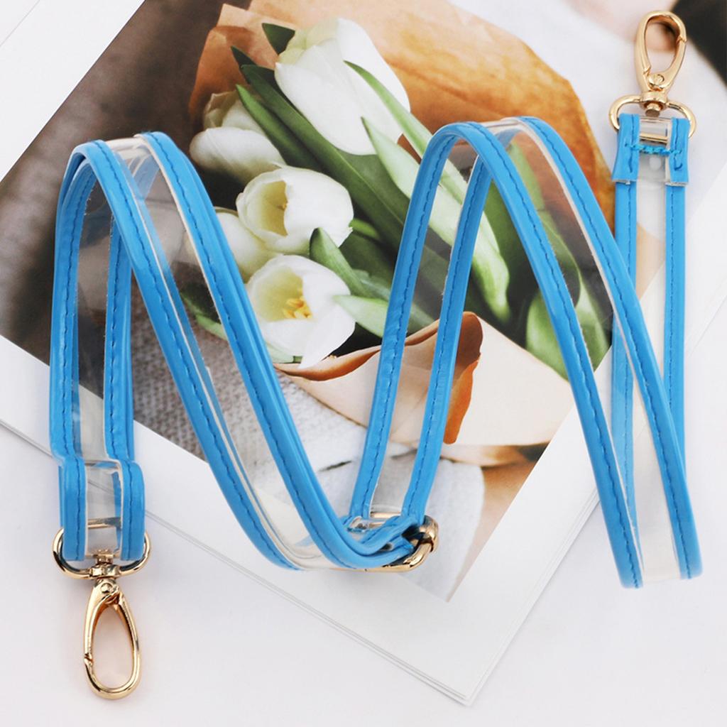 Crossbody Handle Fashionable Strap Long Shoulder Belt Long PVC Strap Comfortable Bag Handle for DIY Customization