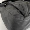 Prada Triangle Logo BT8994 Shoulder Bag Black Women Used