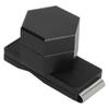 Billiard Chalk Holder with Clip Hex Chalk Box Magnet Aluminium Compact Silent Billiard Accessory