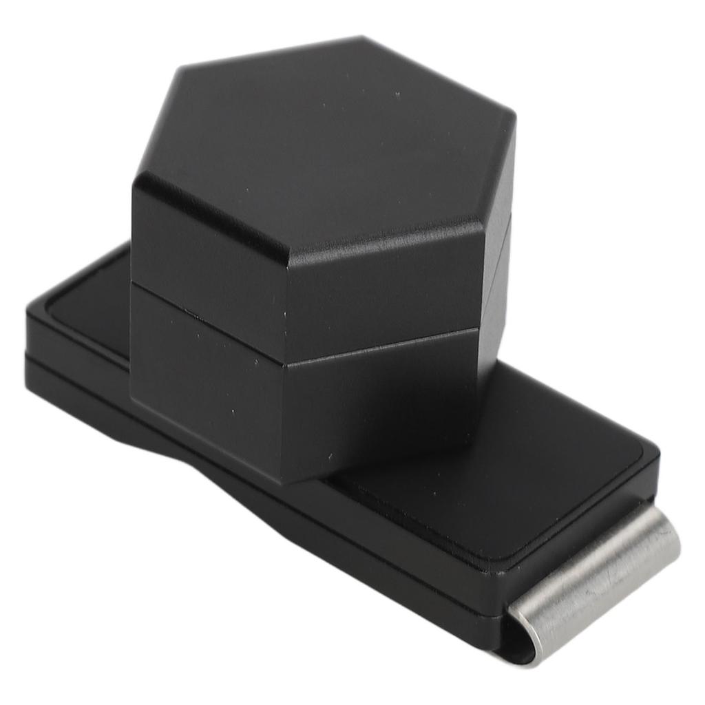 Billiard Chalk Holder with Clip Hex Chalk Box Magnet Aluminium Compact Silent Billiard Accessory