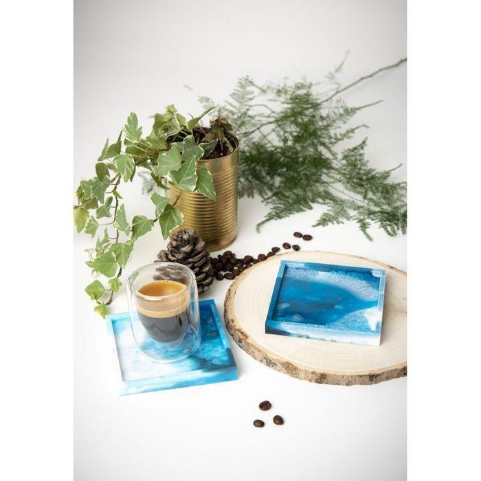 Moule en silicone - PEBEO - Carré - 24 cm - Compatible congélateur - Lave-vaisselle
