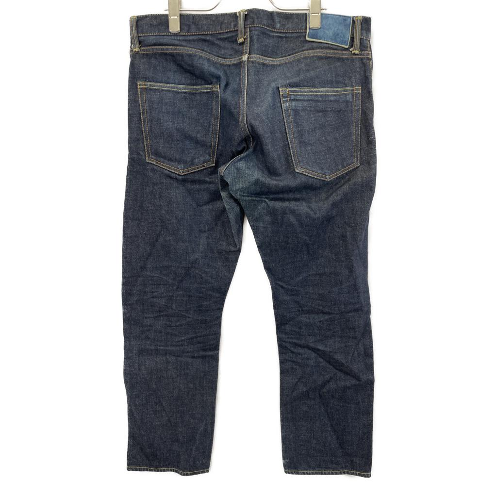 Visvim Indigo Social Sculpture 10 Unwashed Denim Pants Bottoms W36L28 IndigoUsed