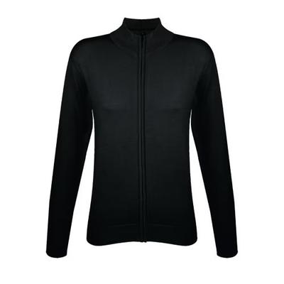 Womens/Ladies Knitted Full Zip Cardigan