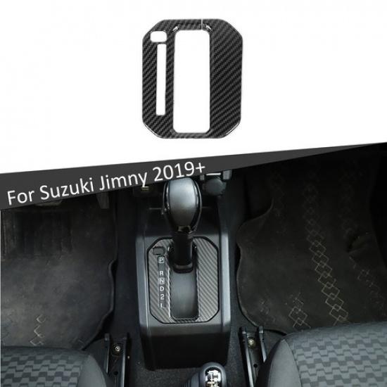 Накладка на панель переключения передач центральной консоли для Suzuki Jimny 2019+ Углеродное волокно