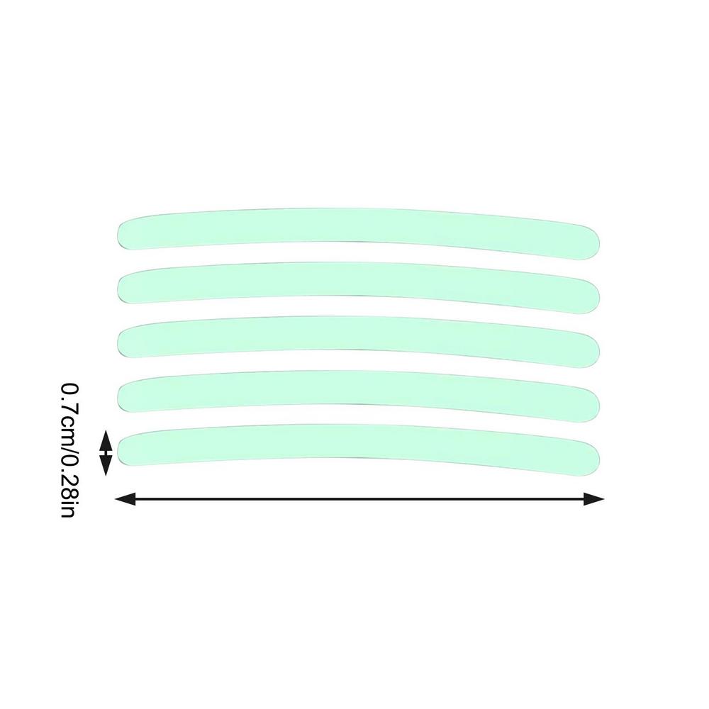 

20 шт. светоотражающие полосы для ступицы колеса автомобиля мотоцикла наклейки для стайлинга автомобиля наклейки для авто мото декора наклейки ленты аксессуары