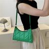 Schwarze Umhängetasche aus PU-Leder, einfarbig, lässig, für Damen, Hobo-Handtaschen, Damenmode, Handtaschen, Shopper, Clutch