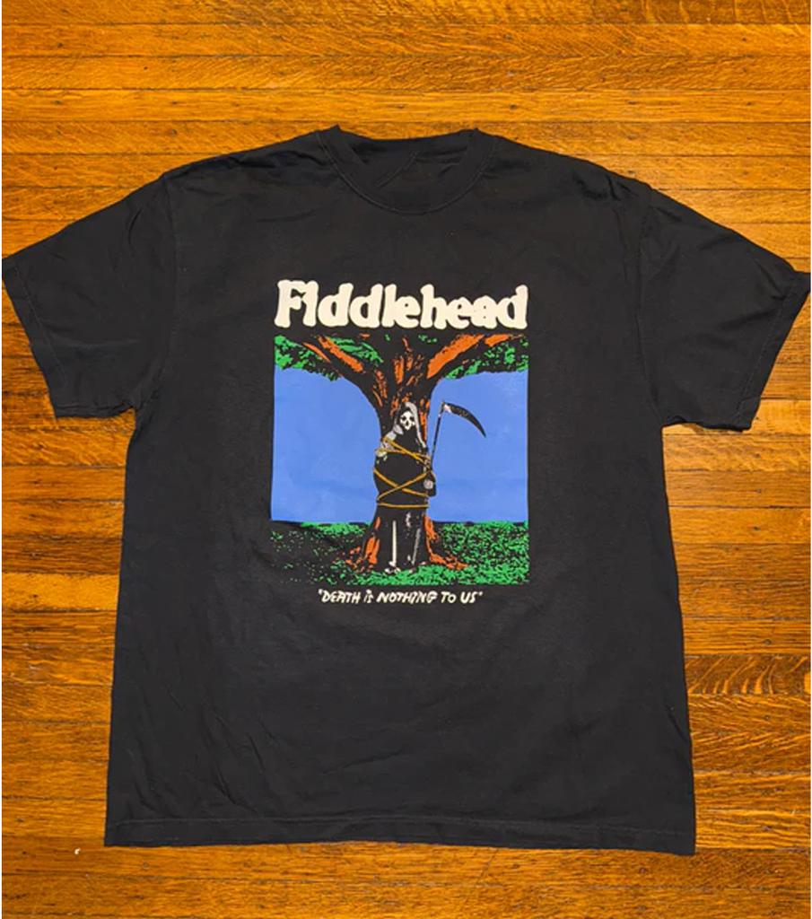 Fiddlehead Death is Nothing to Us Gift Fan Black All Size T-Shirt OB361