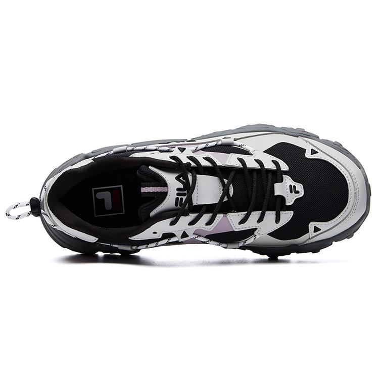 New FILA Fluid Low Tops Sports Shoe Black Gray Women's F12W114111FBA