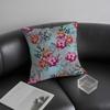 Classic Floral Print Elegant Cushion Cover Pillowcase Ultra Soft Skin Friendly Fabric Cloud Like Comfort & Concealed Zipper