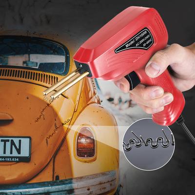 Plastic Welding Machine 0-100W Soldering Iron Staples with 200 Welding Nails Welding Equipment Soldering for Plastics Repair