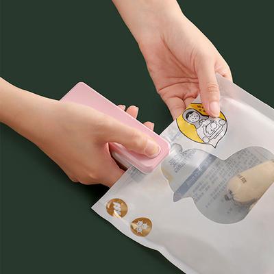 Mini Bag Sealer With Cutter Lightweight Snack Plastic Bag Food Sealers For Home Kitchen