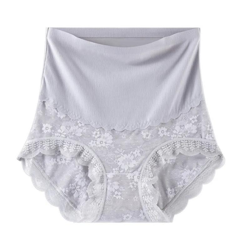 Girdle Panties Slimming Shapers High Waist Lace Floral Briefs Postpartum Body Shaper  Lady