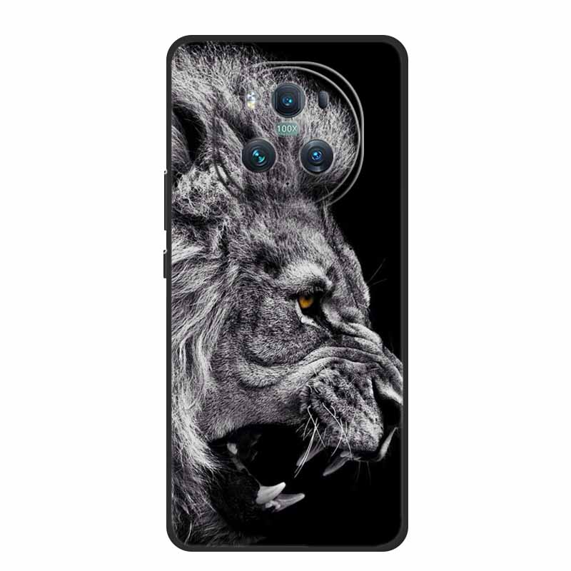 For Honor Magic6 Pro Case Animals TPU Silicone Soft Phone Cases Back Cover for Huawei Honor Magic 6 Pro Wolf Shockproof funda