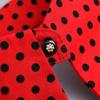 Mode Revers Faux Kragen Dekorative Kragen für Kleid Abnehmbar Gepunkteter Falscher Kragen Damen Halbshirt Oberteil Bluse Kragen