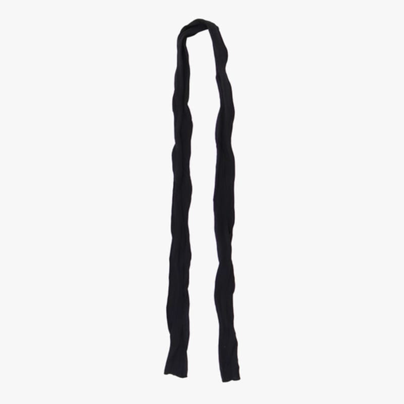 PINK PINEAPPLE CREASE MUFFLER_BLACK