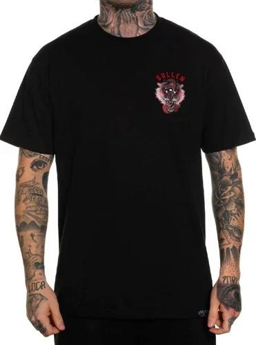 Three‑Eye Tiger Tattoo Graphic T‑Shirt Urban Dark Art Unisex Tee S‑5XL