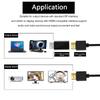 4K 60Hz Display Port To HDMI Adapter Male To Female DP To HDMI-Compatible Converter Video Audio Cable for PC TV Laptop Projector