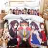 The Ryuo's Work Is Never Done! Bedding Set Single Twin Full Queen King Size Bed Set Adult Kid Bedroom Duvetcover Sets Anime