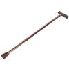 Anti Slip Alloy Cane Elder Disability   Walking Stick 10   Height   Copper