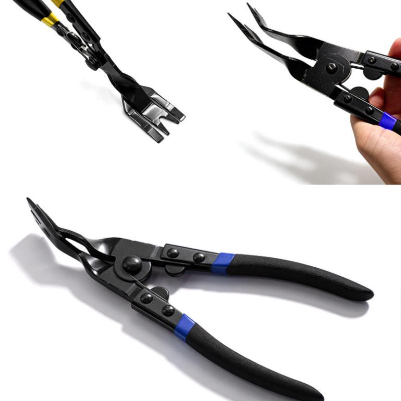 Car Fastener Remover Clip Pliers 1Pcs Labor Saving Anti-Rust Trim Rivet Removal Pry Tool for Dashboard Repair Work