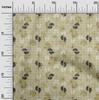 Cotton Flex Light Olive Green Fabric Floral & Geometric Craft Projects Decor Fabric Printed By The Yard 40 Inch