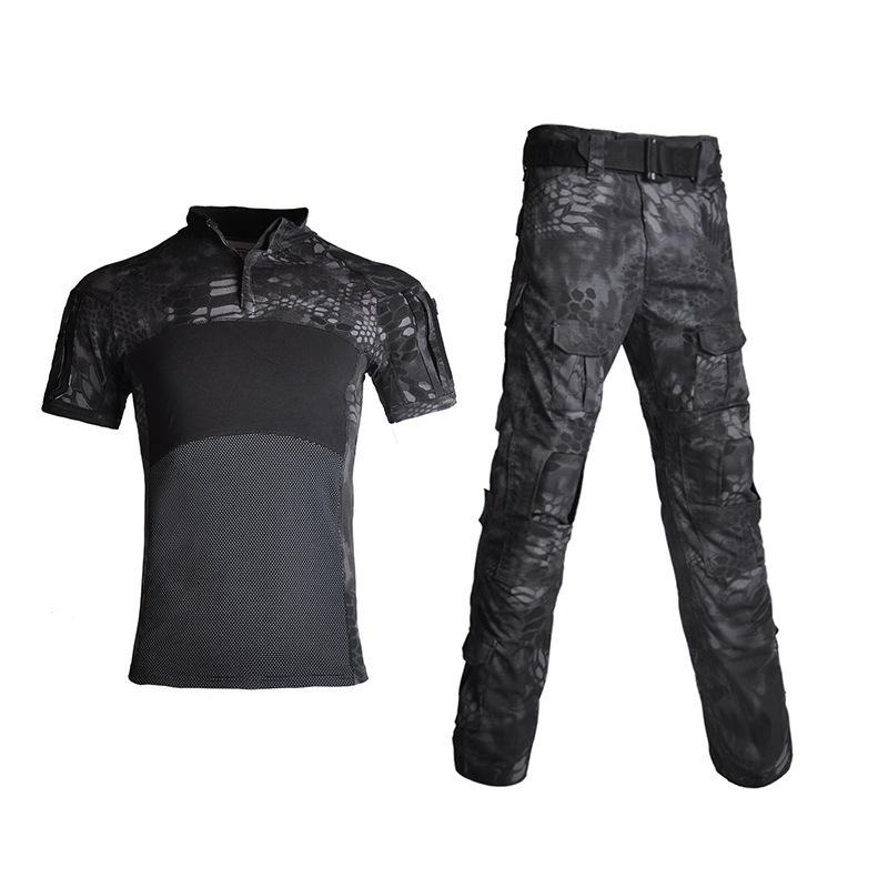 

Hanye Outdoor + короткі рукави + штани жабки XL квасолі чорного кольору