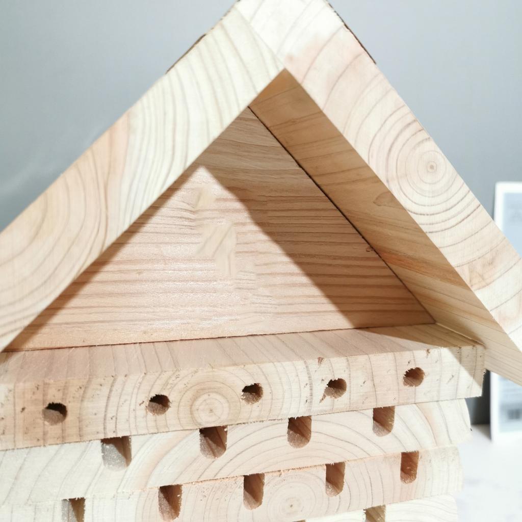Wooden Insect House, Small Craft Insect House, Bee House, Hanging Interaction, Management System House