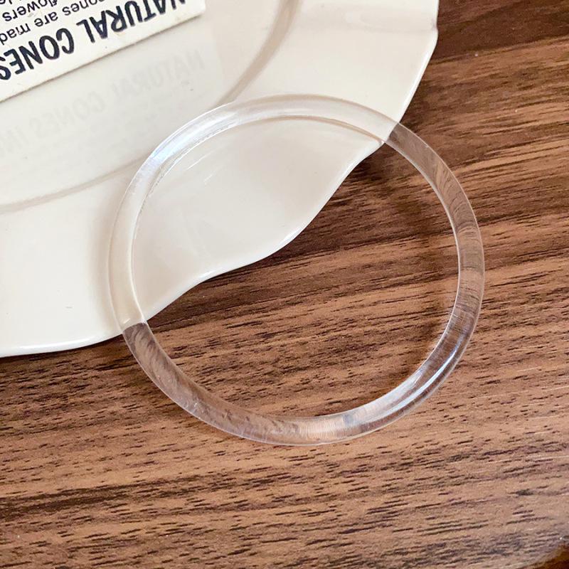 

Европейско-американский омбре акриловый глянцевый браслет: Роскошная бижутерия высокого класса, с преувеличенным дизайном.