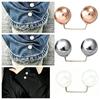Pearl Sleeve Clips 2 Pack No Sew No Trace Clothing Holders for Adjusting Long Sleeves Weekend Outings