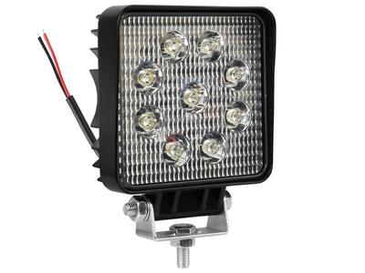 Work Lamp 12/24V, 9x3W, 9 CREE Diodes Long. 117 Wide. 45 Hrs. 117mm