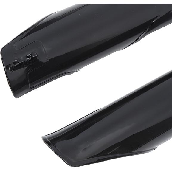 Gabelholm-Abdeckung, 2 Stück Gabelholm-Abdeckung Glänzend Schwarz für CRF250R CRF250X CRF450R CR125 CR250 CRF 450 RX Gabel-Stoßdämpfer-Schutz