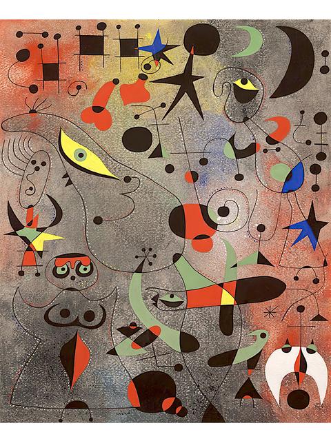 Famous Joan Miro Surrealism Artwork Posters Abstract Canvas Painting Retro Wall Art For Modern Living Room Home Decoration No Frame