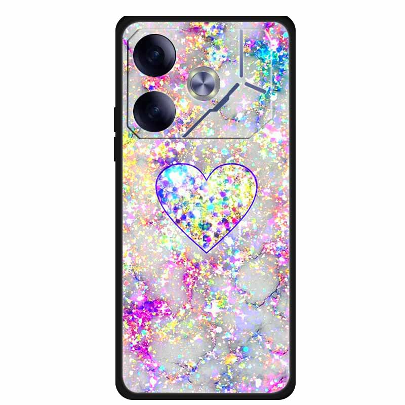 Phone Case For Tecno Pova 6 Back Cover Case Shockproof Black Silicone Soft Funda For Tecno Pova 6 Case Pova6 6.78" Capas Coque