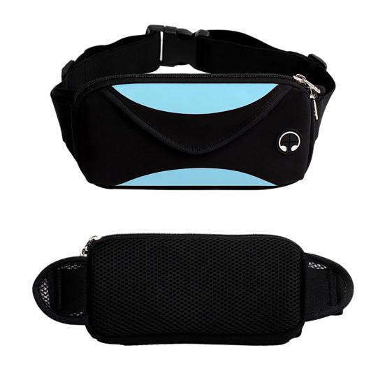 Men Fanny Pack Fasten Tape Key Holder Convenient